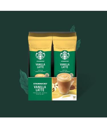 Starbucks Vanilla Latte Premium Coffee Blend Via Instant (1 box 10 packs)