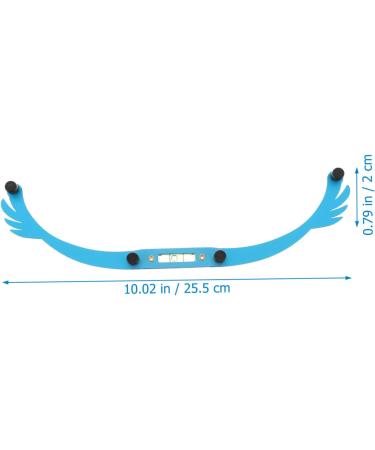  PLAFOPE PLAFOPE Aluminum Alloy Embroidery Level Ruler White Mapping Chain For Eyebrows Kit Brow Whitening Kit Eyebrow Kit Foldable Eyebrow Line - Buy Online on GoSupps.com