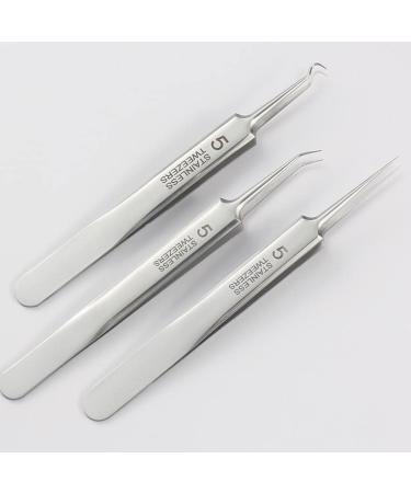 DMSUO No. 5 Blackhead Remover Tweezers Professional Stainless Clips for Beauty Salons High Precision Blackhead Closed Extractor - Buy Online on GoSupps.com