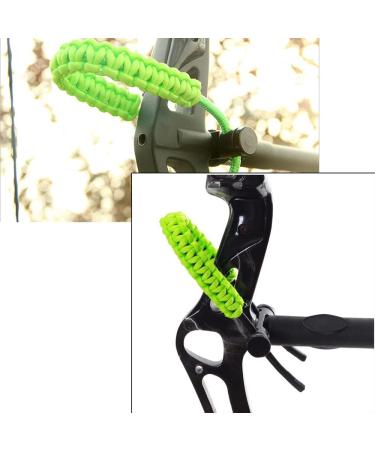 Braided Archery Adjustable Bow Strap Wrist Sling for Compound Bow - Green - Buy Online on GoSupps.com