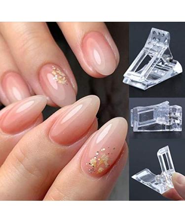 10 Pack Nail Tips Clips for Fast Polygel Extensions - UV LED Builder Tool for Manicure & Nail Art - Buy Online on GoSupps.com