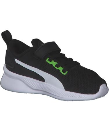 PUMA Kids Flyer Runner V INF Sneaker - Green Flash/White/Black - Size 6 UK Child - Buy Online on GoSupps.com