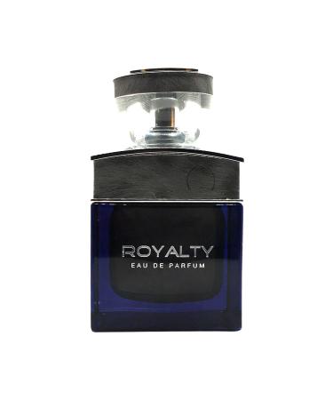 KHALIS ROYALTY for Men an Aromatic Cologne with Nutmeg Ginger Sage Oud Cedar Leather Moss and Patchouli 3.4 Oz