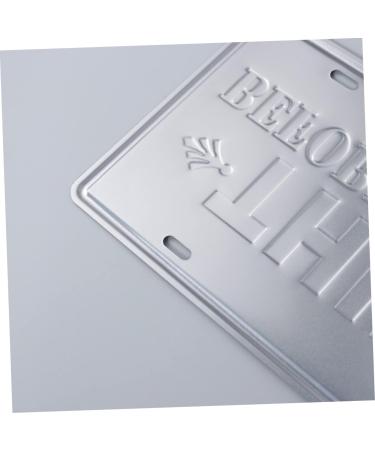 Levemolo Emblems Vintage Signs Iron Sign Painting Antique Signs Tin Signs License Plate Metal Iron Painting - Buy Online on GoSupps.com