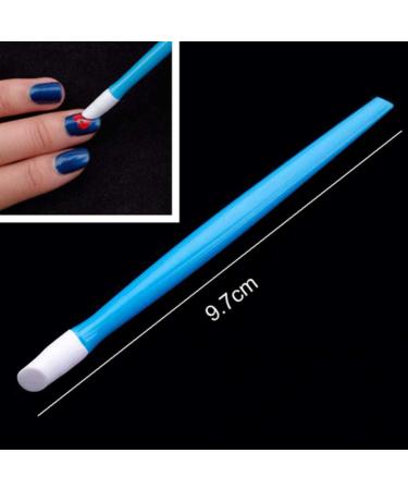 Beaupretty 48 ST Silicone Nail Art Brushes - Precision Tools for Nail Carvings & Gel Cleaning - Perfect for Professional & DIY Manicures - Buy Online on GoSupps.com