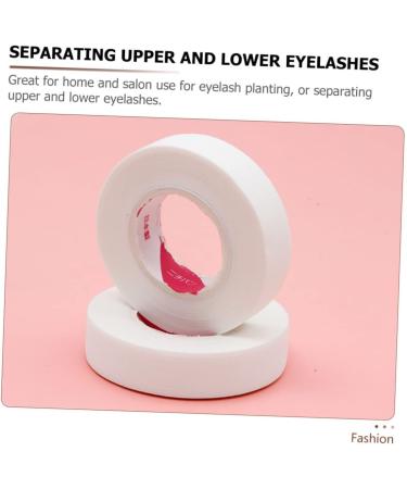 DOITOOL 6rolls Eyelash Tape Lash Extension Tape Lash Pads for Lash Extensions Make up Accessories Makeup Supplies Eyelash Beauty Tools Lifting Belt Miss Polyolefin Film White With Hole - Buy Online on GoSupps.com