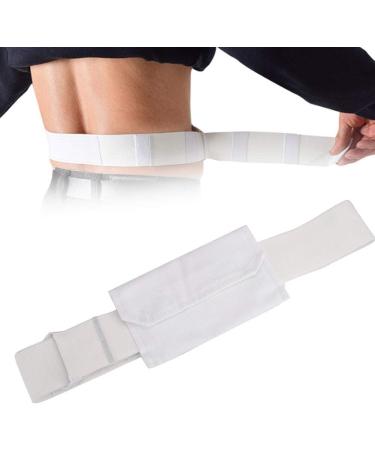 Buy Peritonaliquelats Belt - Adjustable PD Belt for Peritoneal Dialysis - Medical Pocket with Cover | G-Hose Catheter & Accessories (White) - Buy Online on GoSupps.com