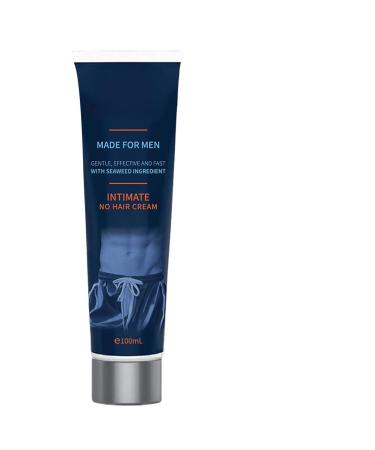 G n rique Men's Hair Removal Cream Depilatory Cream for Unwanted Male Hair - Soothing Personal Care for Legs Back Chest Shoulders Bikini Line Underarms - Sensitive Dry Care for Swimmers and Athletes