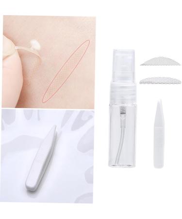 POPETPOP 2 Packs Spray Bottles Makeup Tape Fork Rods Stickers Double Eyelid Sticker Invisible Travel 9*2cmx2pcs As Shownx2pcs - Buy Online on GoSupps.com