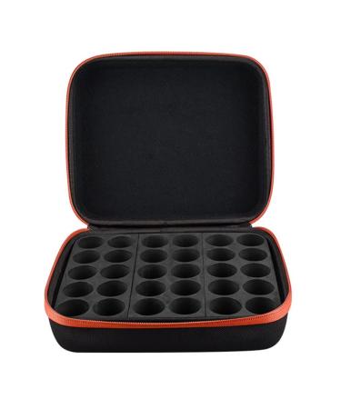 Fifor showcase with 30 subjects for essential oils Eva storage bag for essential oils for presentation from 5 ml to 15 ml perfume/massage oil/cosmetic bottles (color: c)