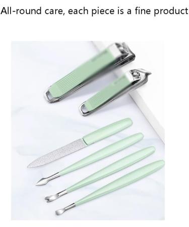 Nail Scissors Nail Clippers Kit Manicure Set with Non Slip Handle Super Sharp Curved Grooming Tool for Men Women Travel Home Toenail Clippers (Color : Green A) - Buy Online on GoSupps.com