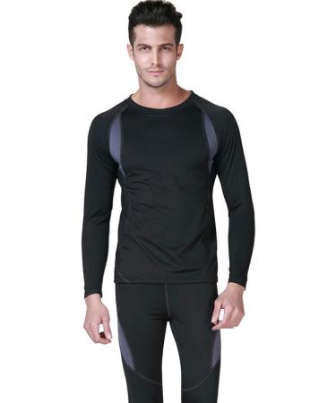 SAGUARO Men's Winter Thermal Underwear Set - Warm Breathable & Functional Ski Underwear (Size S-2XL) | International Shipping Available - Buy Online on GoSupps.com