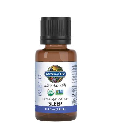 Garden Of Life Organic Essential Oil, Sleep Blend, 0.5 fl. oz. Lavender 0.5 Fl Oz (Pack of 1) - Buy Online on GoSupps.com