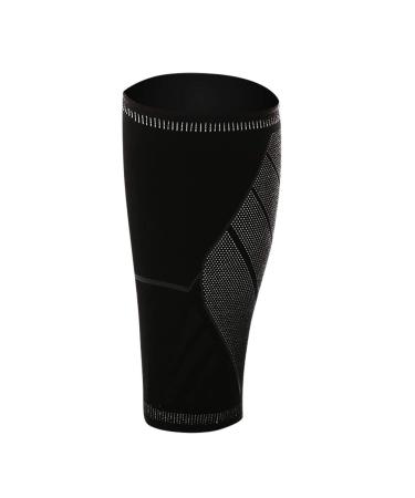 95Scloud Sport Waden Compression Race and Recover Footless compression stockings - 1 piece of calf support compression compression compression calf sleeves - for sports running cycling crossfit gym tennis l black