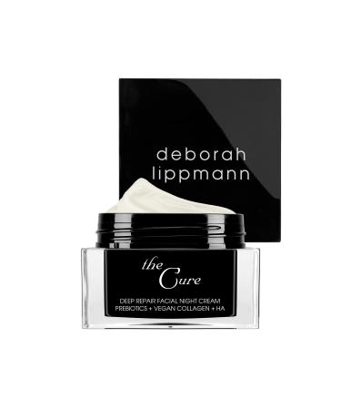 Deborah Lippmann The Cure Deep Repair Facial Night Cream | For Softer Plumper Hydrated Skin | Vegan Formula | No Animal Testing
