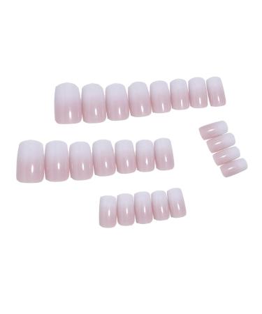 Square Press on Nails | Reusable Medium Artificial Nails | Full Cover False Nails for Women in Lotus Color - Shop Internationally - Buy Online on GoSupps.com