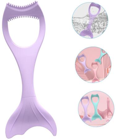 Housoutil Makeup Applicator 2pcs Mascara Brush Eyelash Makeup Tool Reusable Eye Stencils Eyeliner Stencils Eyes Template 15X5.7CMx2pcs Violetx2pcs - Buy Online on GoSupps.com