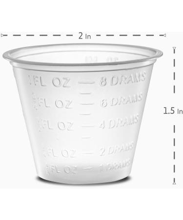 Care Plus 1oz Disposable Medicine Cups (100 Count) with Embossed Measurements - for Liquid and Dry Medication - Buy Online on GoSupps.com