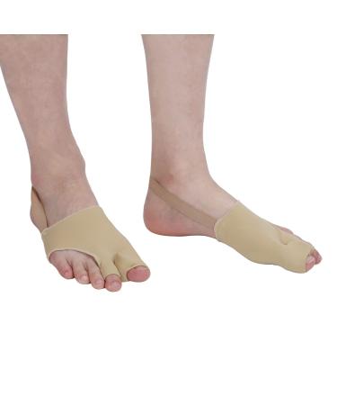 Bunion Corrector Anggrek Elastic Hallux Valgus Corrector Bunion Corrector Soft Toe Separator Orthopedic Bunion Corrector Big Toe Straightener Women (S)