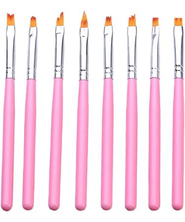 FRCOLOR 2 Sets Kit De Manicura Cleaning Gel Nail Gel Uv Gel Nail Brush Nail Painting Pen Builder Gel for Nails Nail Painting Brush Nail Art Brush Nail Art Supplies Manicure Paint Pen Pink - Buy Online on GoSupps.com