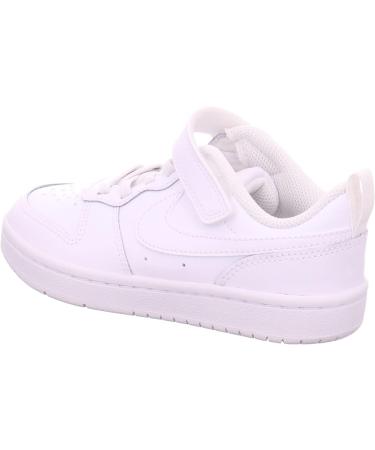 NIKE Boys Unisex Kids Court Borough Low 2 (PSV) Sneakers - White - Size 34 EU - International Shipping Available - Buy Online on GoSupps.com