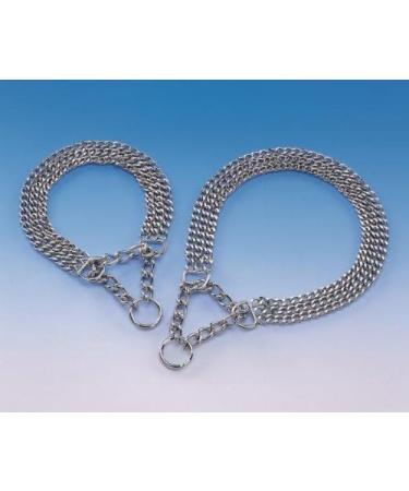 Nobby Chains Choker Two Rows Chrome 35 cm/ 2.0 mm 35 cm/2.0 mm - Buy Online on GoSupps.com