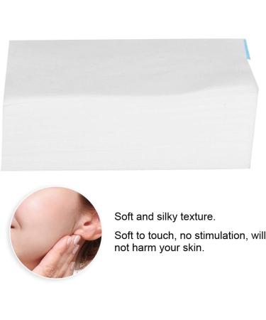 100Pcs Disposable Makeup Cotton Pads - Cosmetic Remover Cleaning Cloths for Gentle Skin Care | International Shipping - Buy Online on GoSupps.com