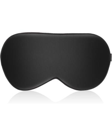 H&S Sleep Mask Silk Eye Mask Soft Adjustable Strap Cotton Filled Sleeping Eye Mask Blackout for Men Women Kids - Buy Online on GoSupps.com