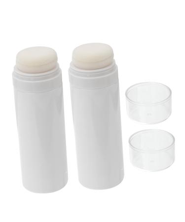 ERINGOGO Bo te Poudre pour B b 2 Pi ces Contenant Portable Houppette Douce Flacon Compact pour Poudre Bo te de Voyage Pratique pour Soins Peau des Tout-petits Couleur