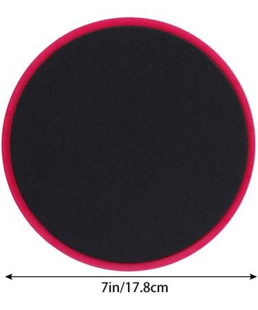 Huszzm Double-Sided Core Sliders - 2 Pieces Fitness Exercise Gliding Discs for Home Training on Carpet & Wooden Floors - Buy Online on GoSupps.com