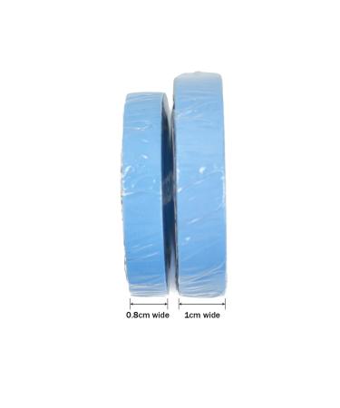 High Adhesive Double-Sided Tape for Lace Front Wigs & Hair Extensions - 2 Rolls (0.8 cm x 3 Yards) - Buy Online on GoSupps.com