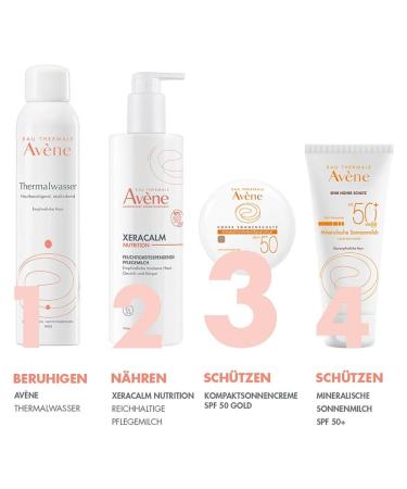 Avene Compact Sun Cream SPF 50 - Gold 2010 (10g) | Buy Internationally - Protect Your Skin - Buy Online on GoSupps.com