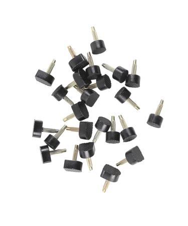 LIFKOME 30 Pairs High Heels Shoes Repair Caps Bottom of Shoe Protector Protective Cover Shoe Accessories High Heel Tips High Heel Repair Tips Pin Sole Protectors Tpu Stiletto Shoe Spikes