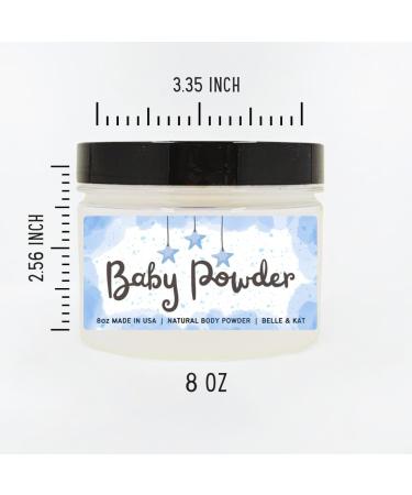 Body Powder for Women & Men Scented Baby Powder (classic powder fresh scent) Perfume Dusting Powder Bath Powder with Fragrance & Essential Oils Talc Free 8oz Container Made in USA Baby Powder - Classic Scent (Body Powder) - Buy Online on GoSupps.com