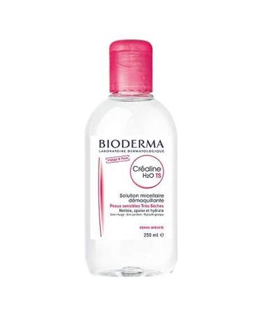 Bioderma Crealine ts h2o micellar solution very dry skin 250 ml 1 Unit 250 g Aromatic 250 ml (1 pack)