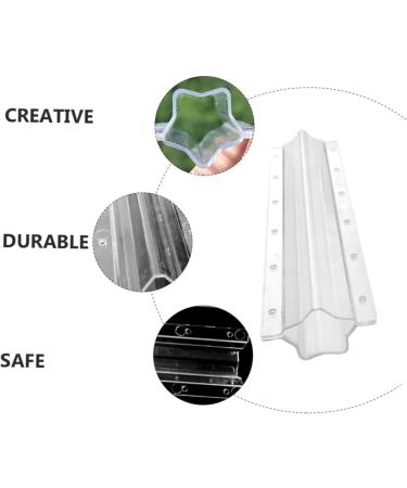 2pcs Shape Mold Molds Heart Cube Tools Stencil Tool Growing Star Fruit Modeling Yard Mould As Shown 20x4cm - Buy Online on GoSupps.com