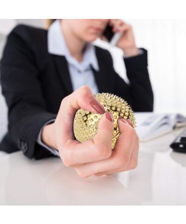 Premium Spike Magnetic Hand Massage Balls - 2 Pairs for Acupressure & Pressure Relief | Spiky Roller Trigger Tools - Buy Online on GoSupps.com