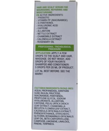 S rum pour la nutrition la restauration et l'hydratation des cheveux et du cuir chevelu "Spa Master - Trichological Therapy" 45 ml - Buy Online on GoSupps.com