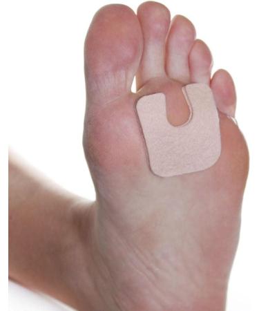 Dr. Jill's Latex-Free U-Shaped Callus Pads - 1/8 Felt - 100 Pack - Buy Online on GoSupps.com