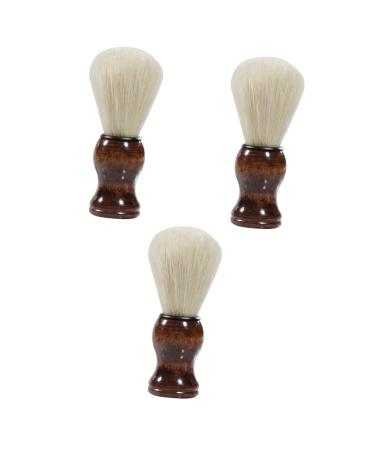 Healeved 3 Pieces Men Beard Brush Styling Beard Brush Beard Cleaning Brush