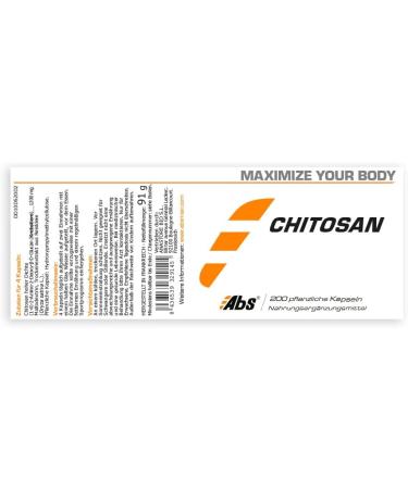 Chitosan High Density 300mg - 200 Veggie Capsules | 90% Purity | Fat Burning Supplement | Quality Assured - Buy Online on GoSupps.com