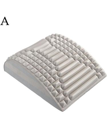 Back Stretcher Pillow - Lumbar Support Massager for Neck Waist & Back Pain Relief - Herniated Disc & Ischias Care - Buy Online on GoSupps.com