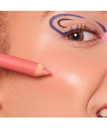 Multi-Use Pencil - Miss Den - Simplissime - 3-in-1 Lipstick Blush Eyeshadow - Shade 734 Rose Sorbet - Buy Online on GoSupps.com