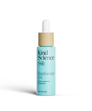 Kind Science Radiance Oil | Rejuvenates + Renews Hydrating | 0.50 FL OZ / 15 mL