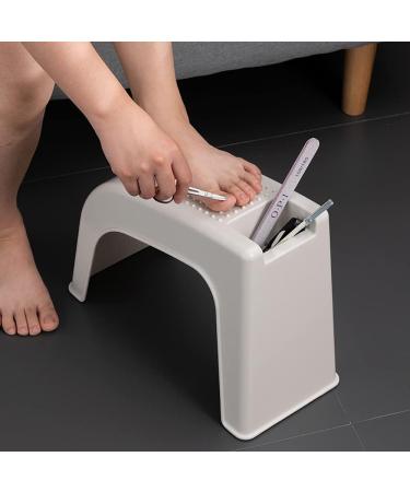 Hedume 2 Pack Shower Foot Rest - Non-Slip Pedicure Stand with Built-in Storage - Buy Online on GoSupps.com