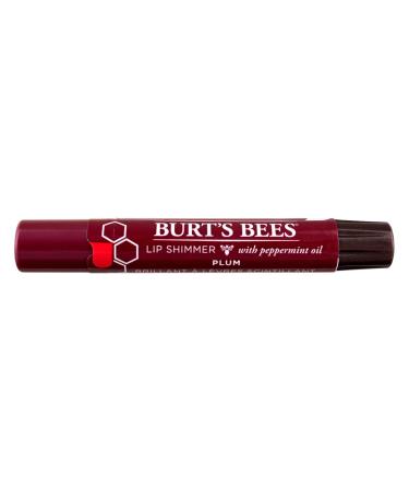 Burt's Bees Lip Shimmer Plum 0.09 oz - Natural Lip Color with a Hint of Plum - Buy Online on GoSupps.com