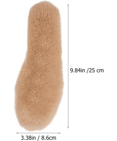 Buy 2 Pairs Faux Rabbit Fur Insoles - Comfortable Breathable Odor-Resistant Inserts for Men & Women Snow Boots - Buy Online on GoSupps.com