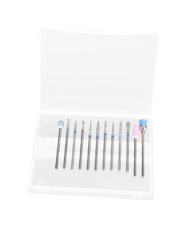 Housoutil 1 Acrylic Nail Bits Diamond Nail Drill Pedicure Tools Drill for Nails Professional Nail Tools Professional Nail File Bits Electric Nail Drill Manicure Grinding Head