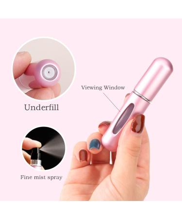 AFEIGE 4 PCS 5ML Perfume Atomisers Refillable Travel Perfume Atomiser Refillable Perfume Travel Bottle for Perfume Aftershave Travel Holiday and Night Out - Buy Online on GoSupps.com