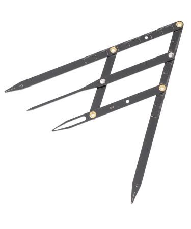 FOMIYES Eyebrow Scale Eyebrow Shaping Template Makeup Measuring Tool Eyebrow Microblading Ruler Miss Mini